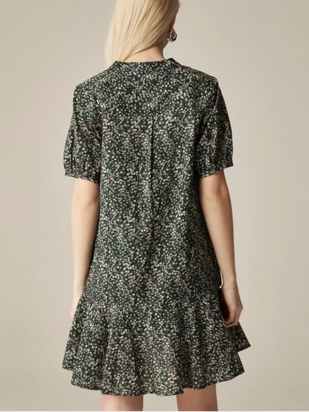J. Crew Delilah Mini Dress In Liberty Marguerite Fabric Floral Size Medium